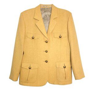 Burberrys Vintage Wool Twill Blazer (as is) M/L